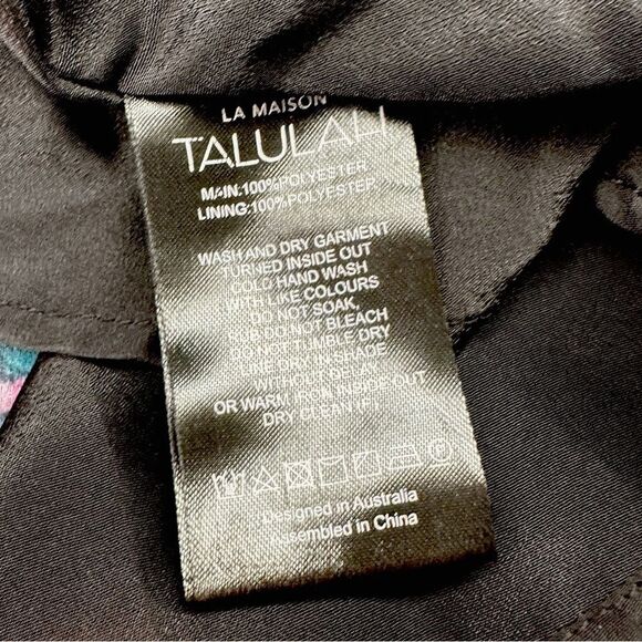 La Maison Talulah Fantasia Sweet Talk Mini Dress Size X- Small - Picture 10 of 11